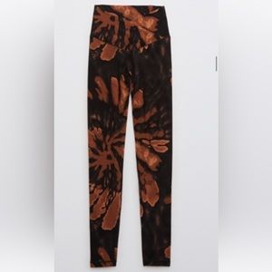 OFFLINE REAL ME TIE DYE HIGH WAISTED CROSSOVER LEGGING